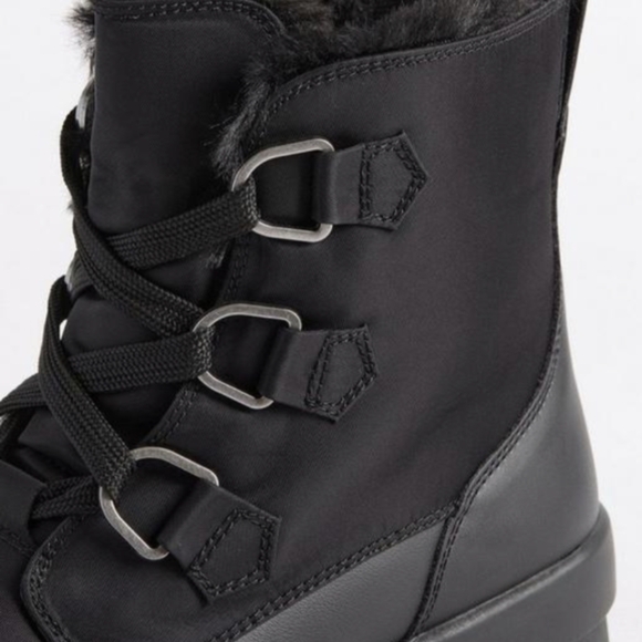 Torrid Black Cold Weather Bootie, size 11WW - Picture 5 of 12